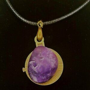 Exclusive Handmade Amethyst Pendant Necklace
